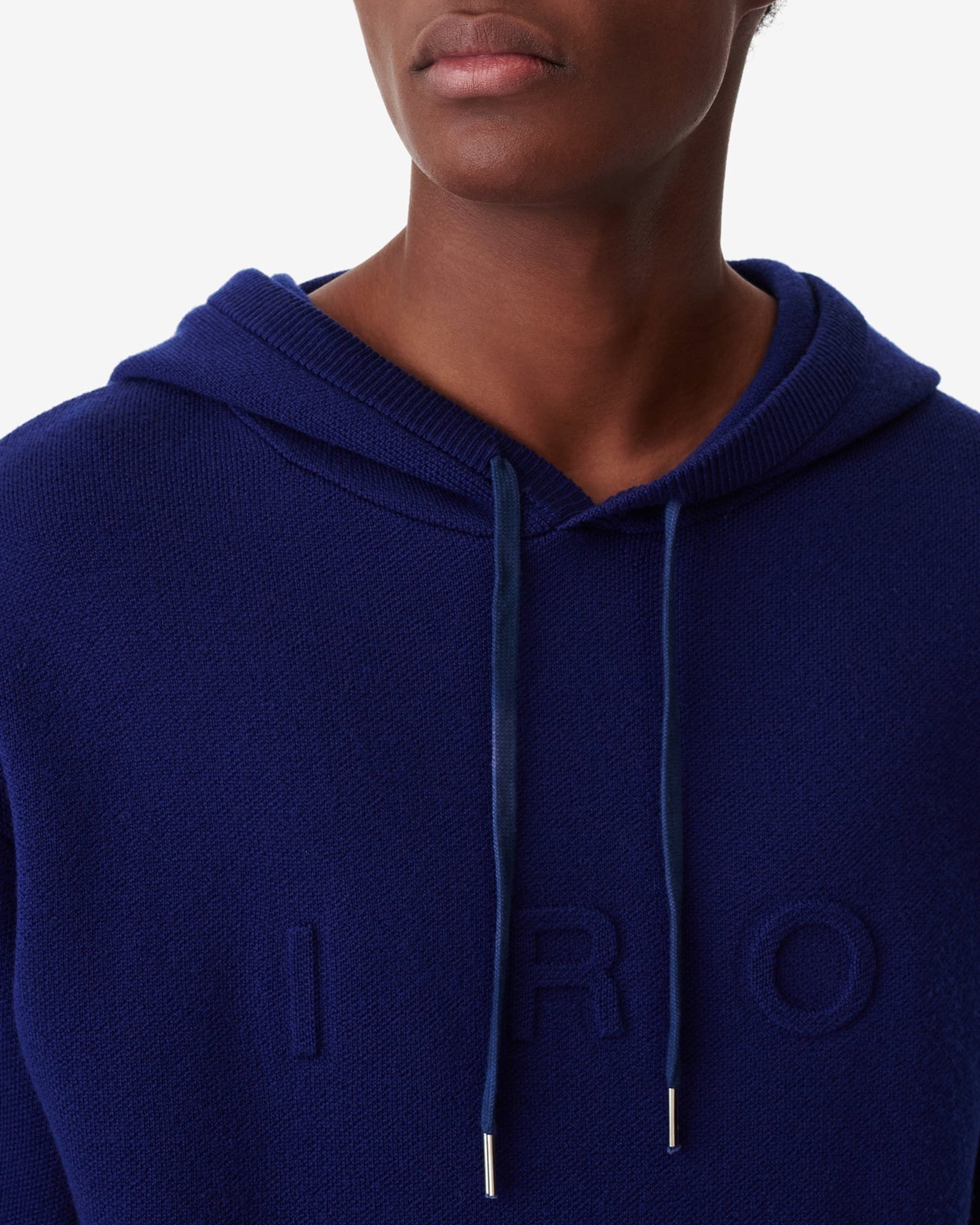 Wool Ficho jumper - Navy Blue