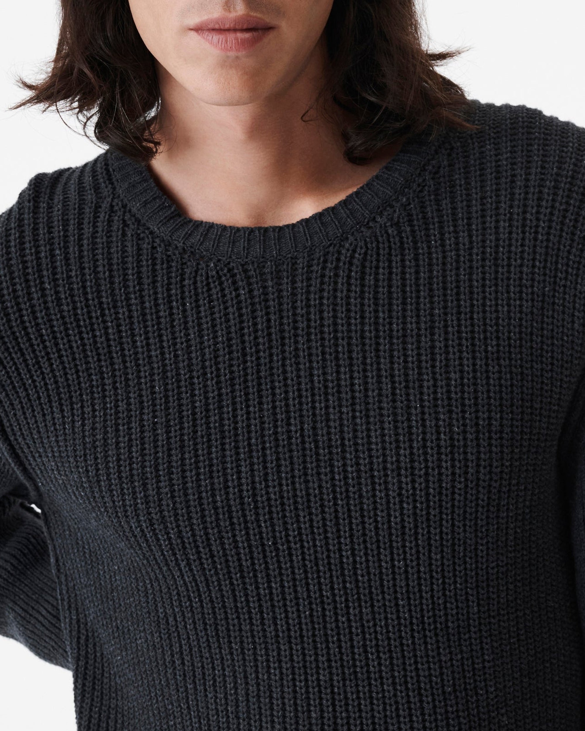 Jokol round-neck jumper - Black
