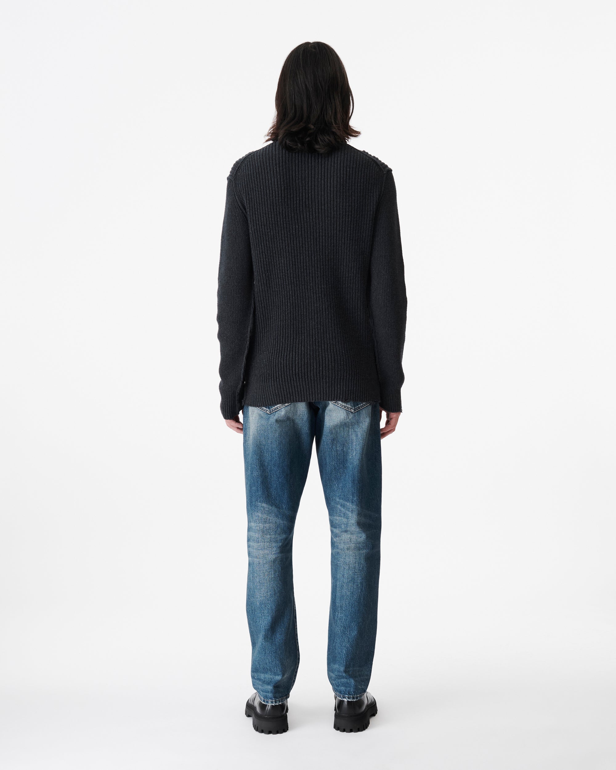 Jokol round-neck jumper - Black