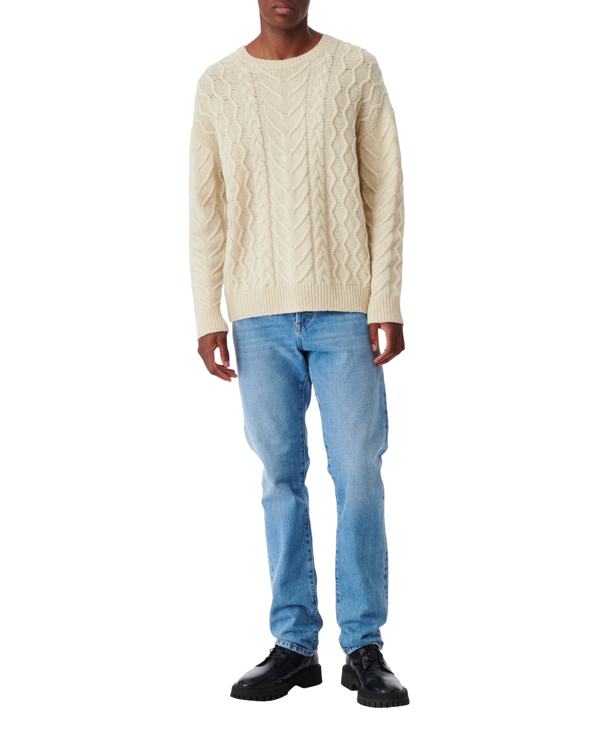 Kario wool jumper - Ecru
