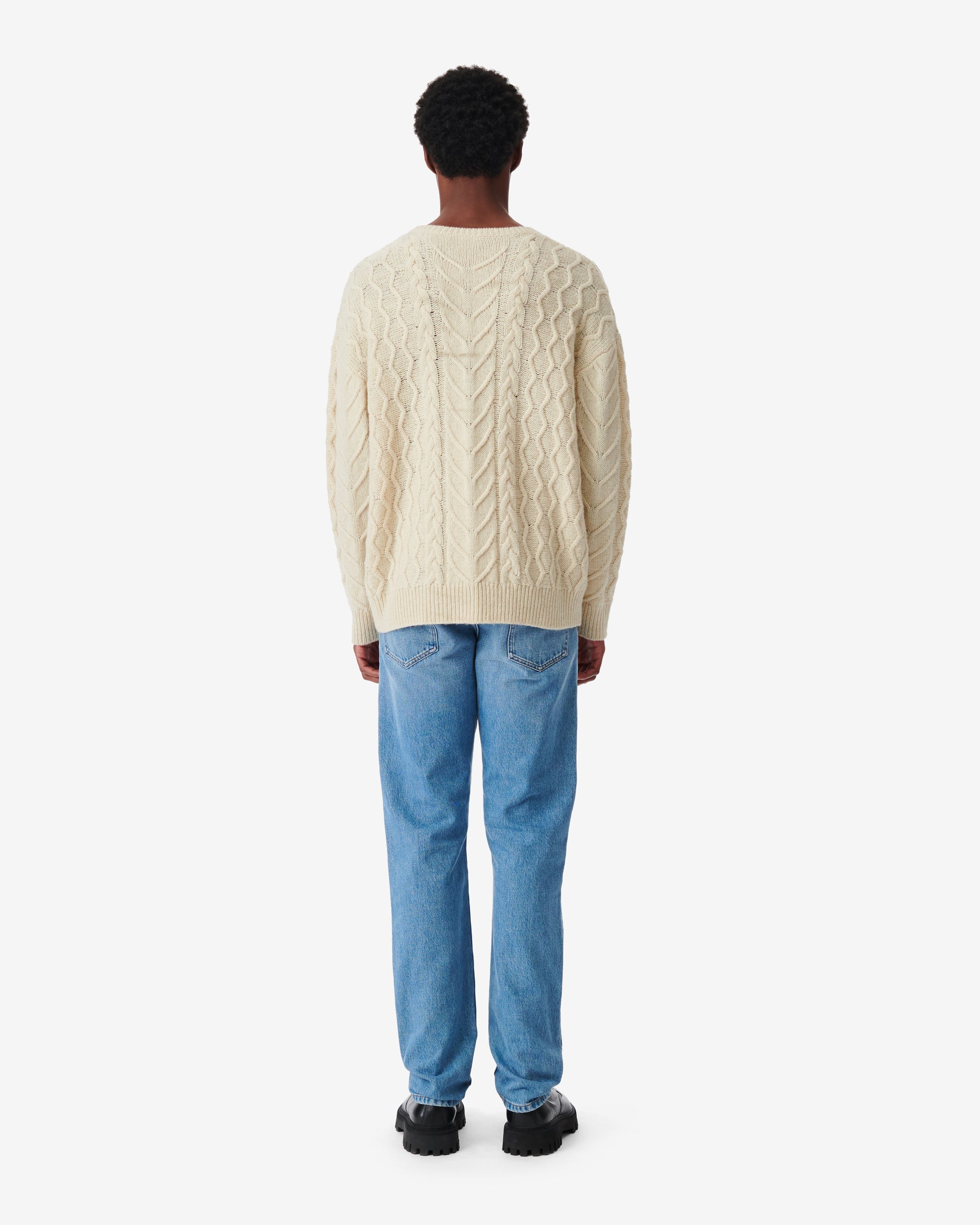 Kario wool jumper - Ecru