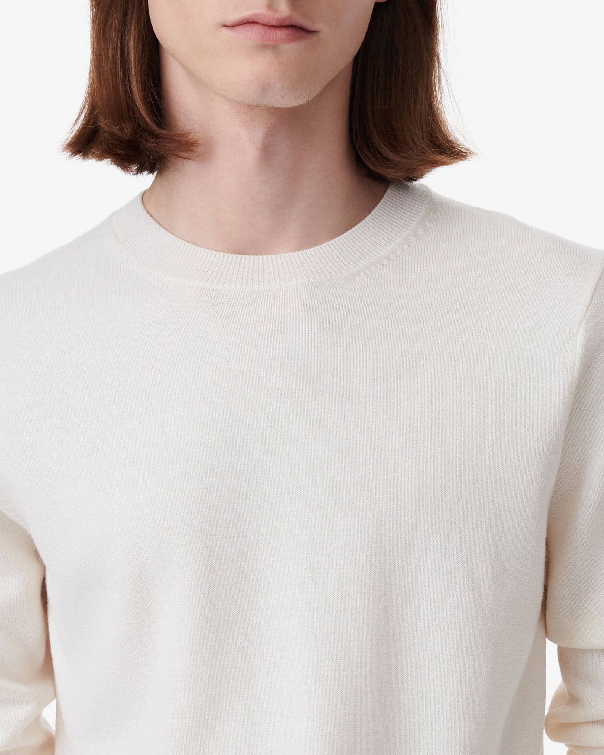 Maleyo wool sweatshirt - Ecru