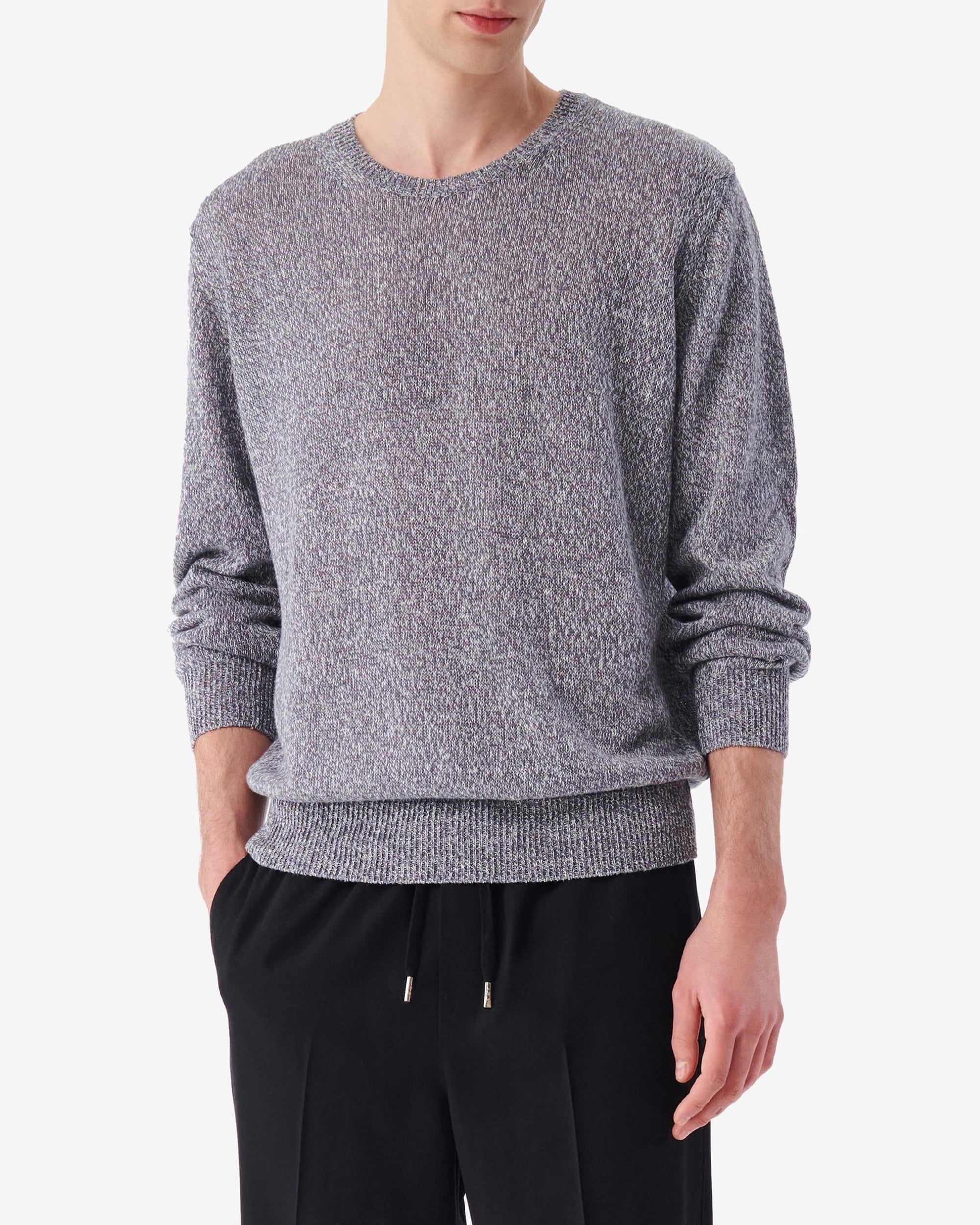 Linen Shad sweatshirt - Grey