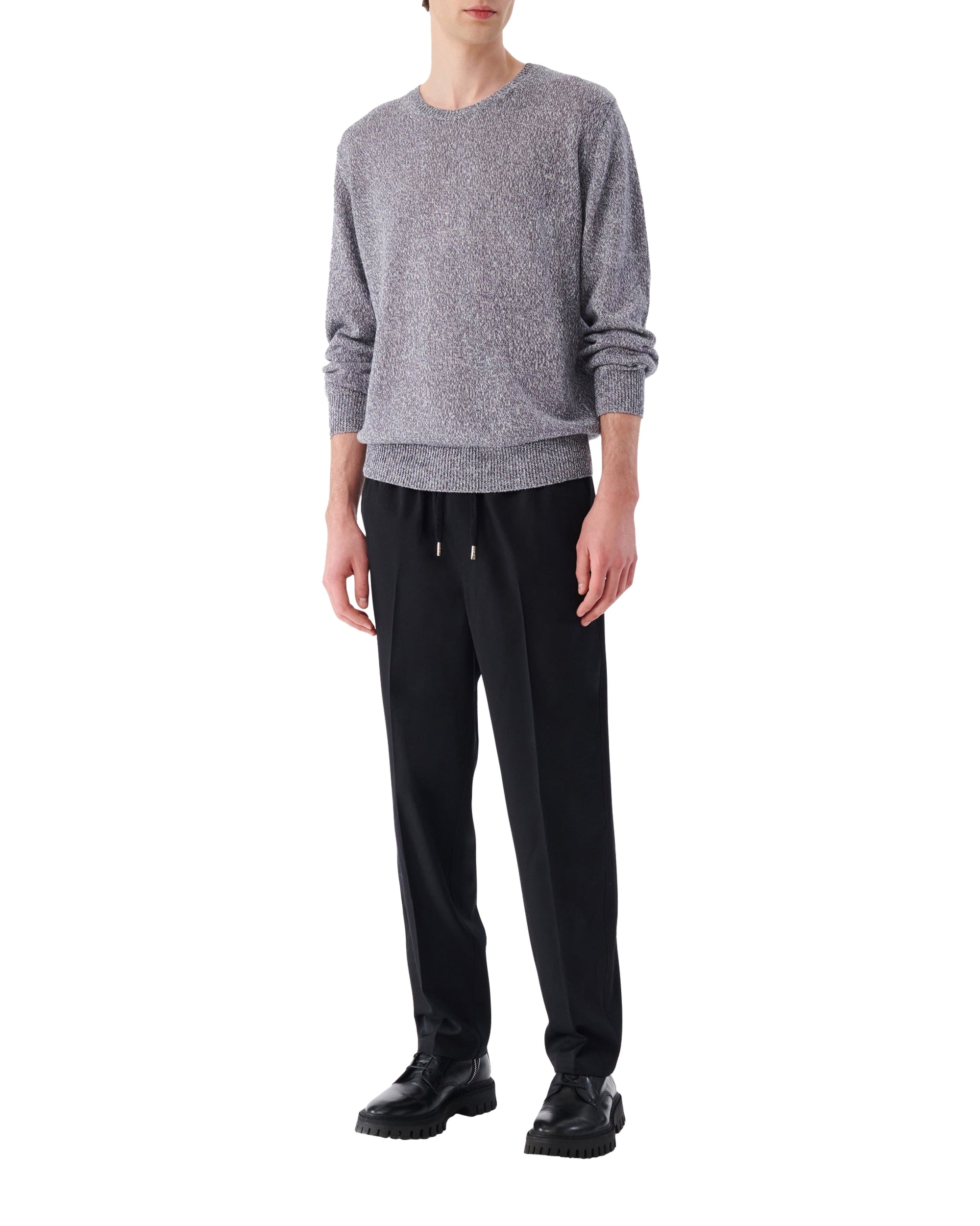 Linen Shad sweatshirt - Grey