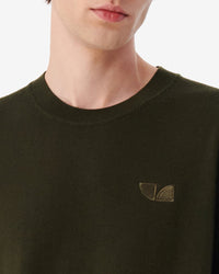 Sidney wool sweatshirt - Khaki