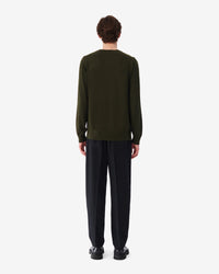 Sidney wool sweatshirt - Khaki