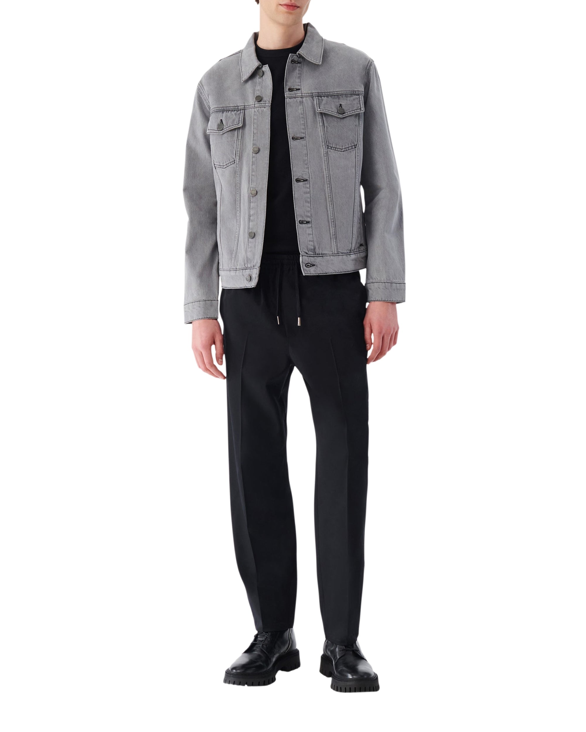 Arlo ruffled jacket - Grey Used