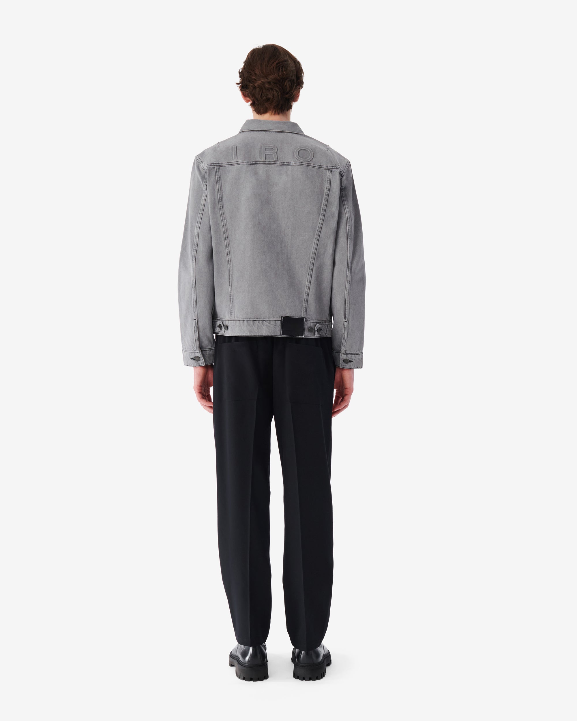 Arlo ruffled jacket - Grey Used