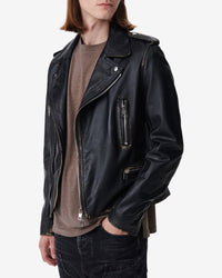 Cruise leather perfecto - Black & Beige