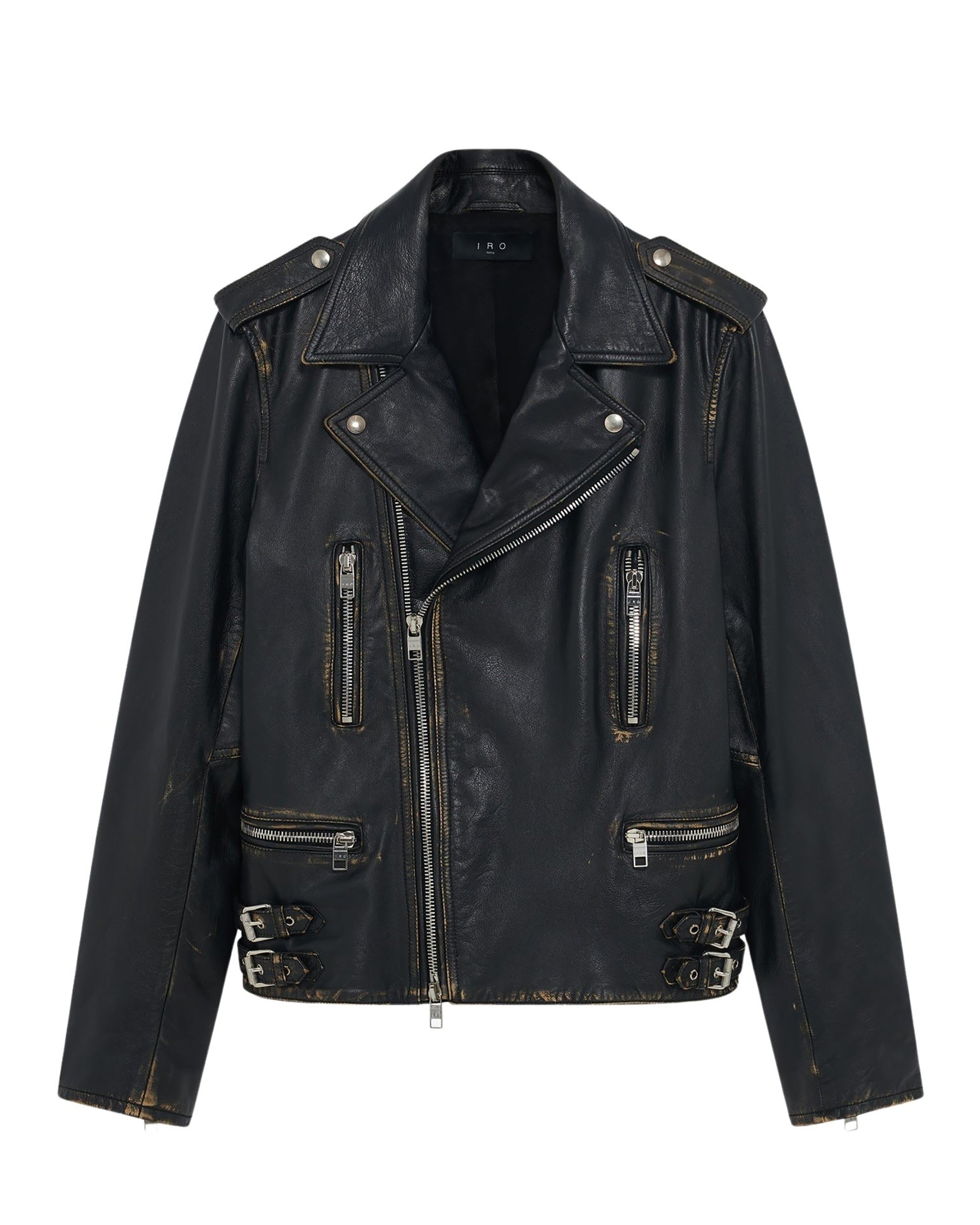 Cruise leather perfecto - Black & Beige