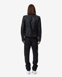 Cruise leather perfecto - Black & Beige