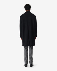 Cung coat in wool - Black
