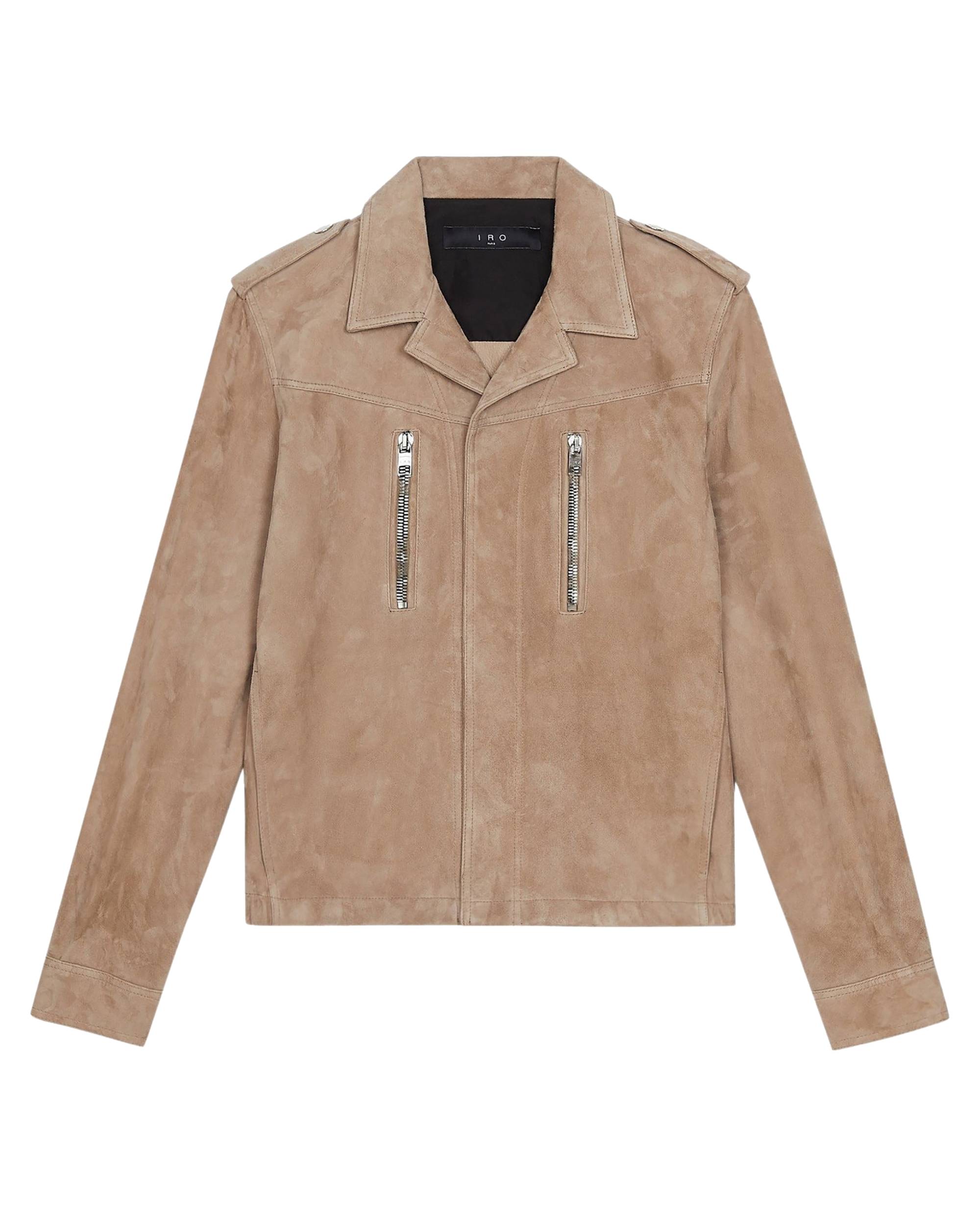 Jorin suede jacket - Taupe