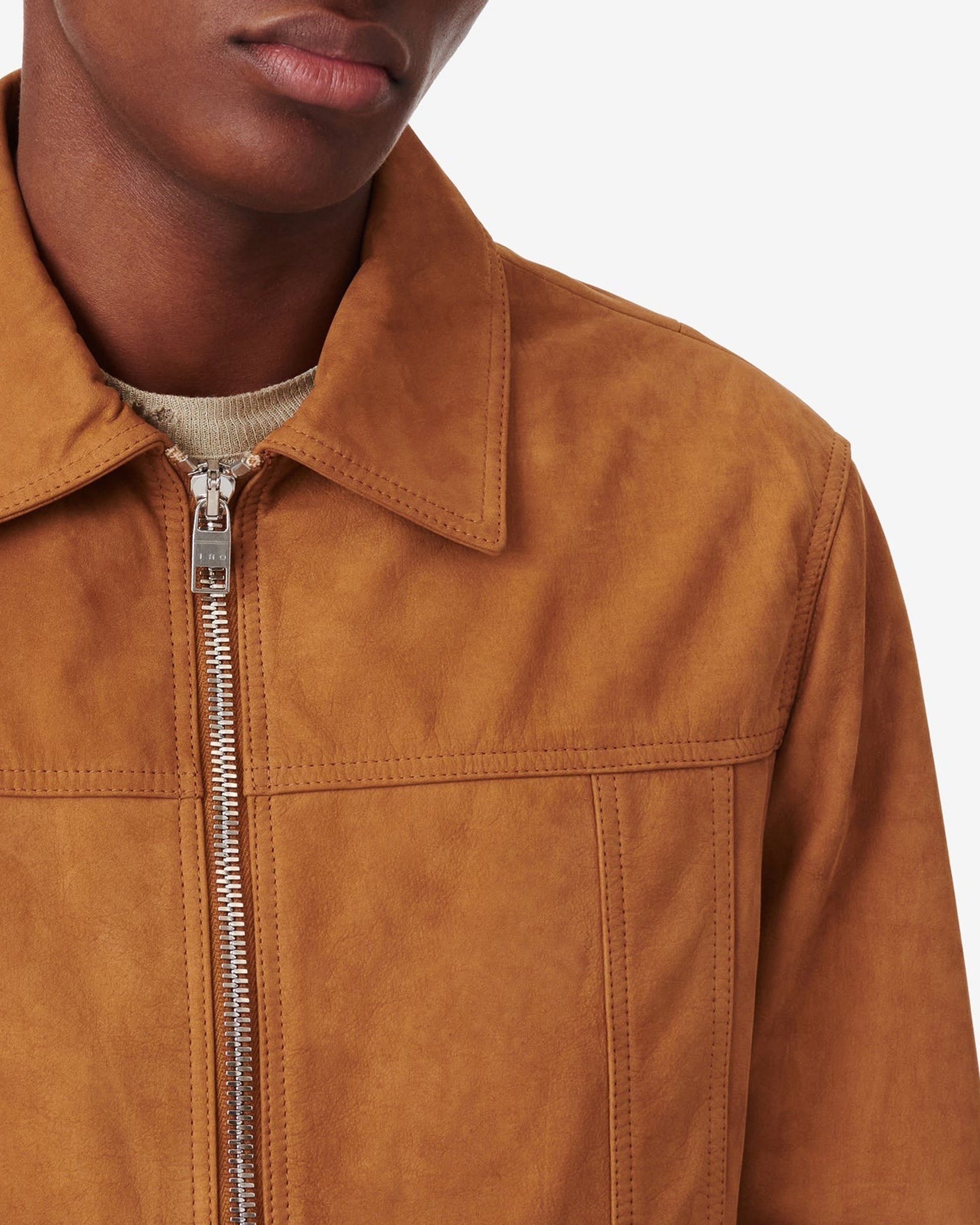 Liandro leather jacket - Light Brown