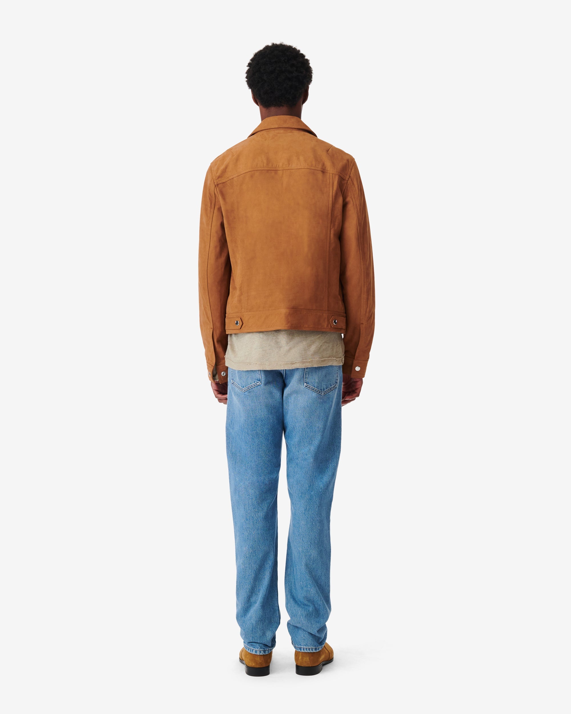 Liandro leather jacket - Light Brown