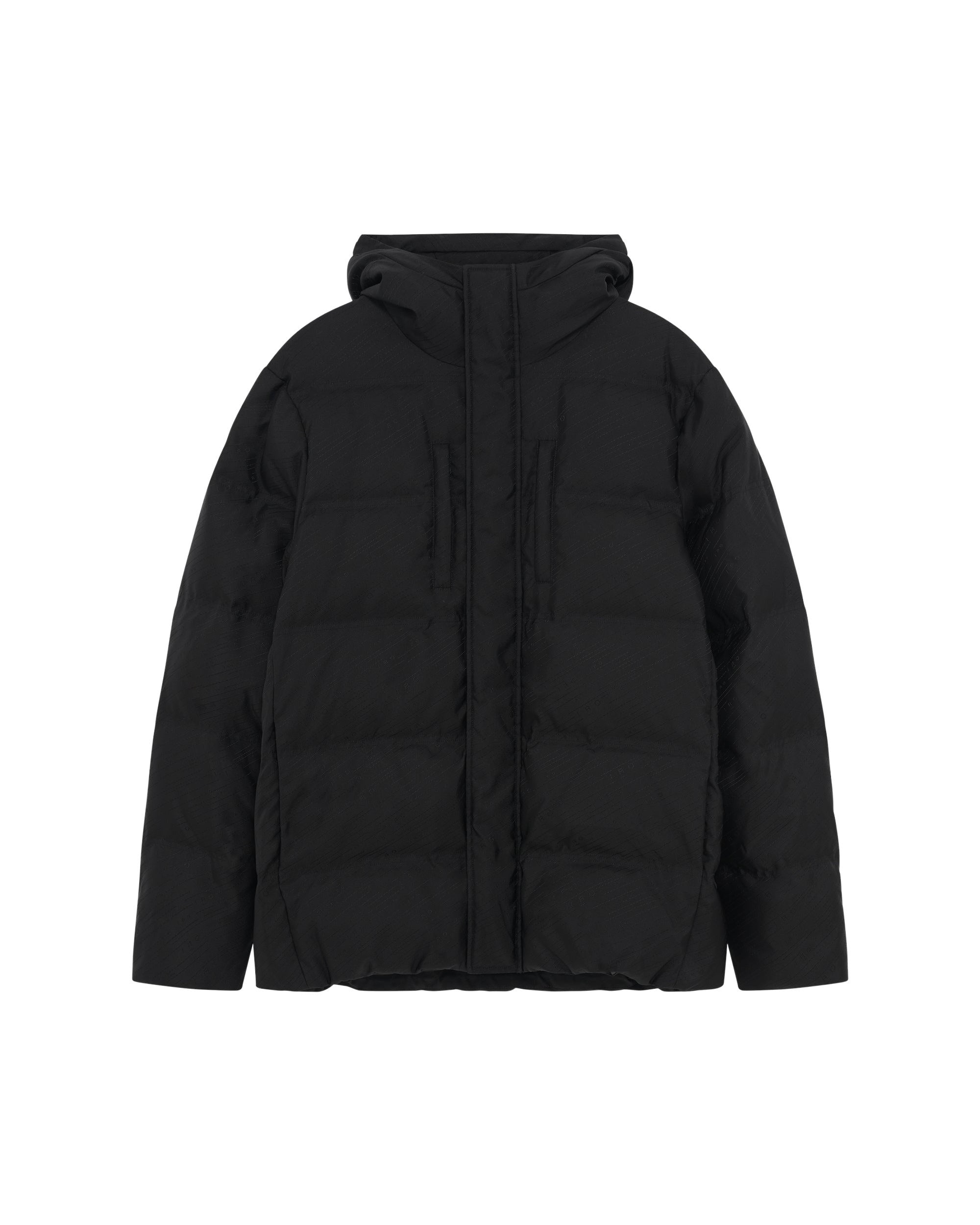 Linsa short padded jacket - Black