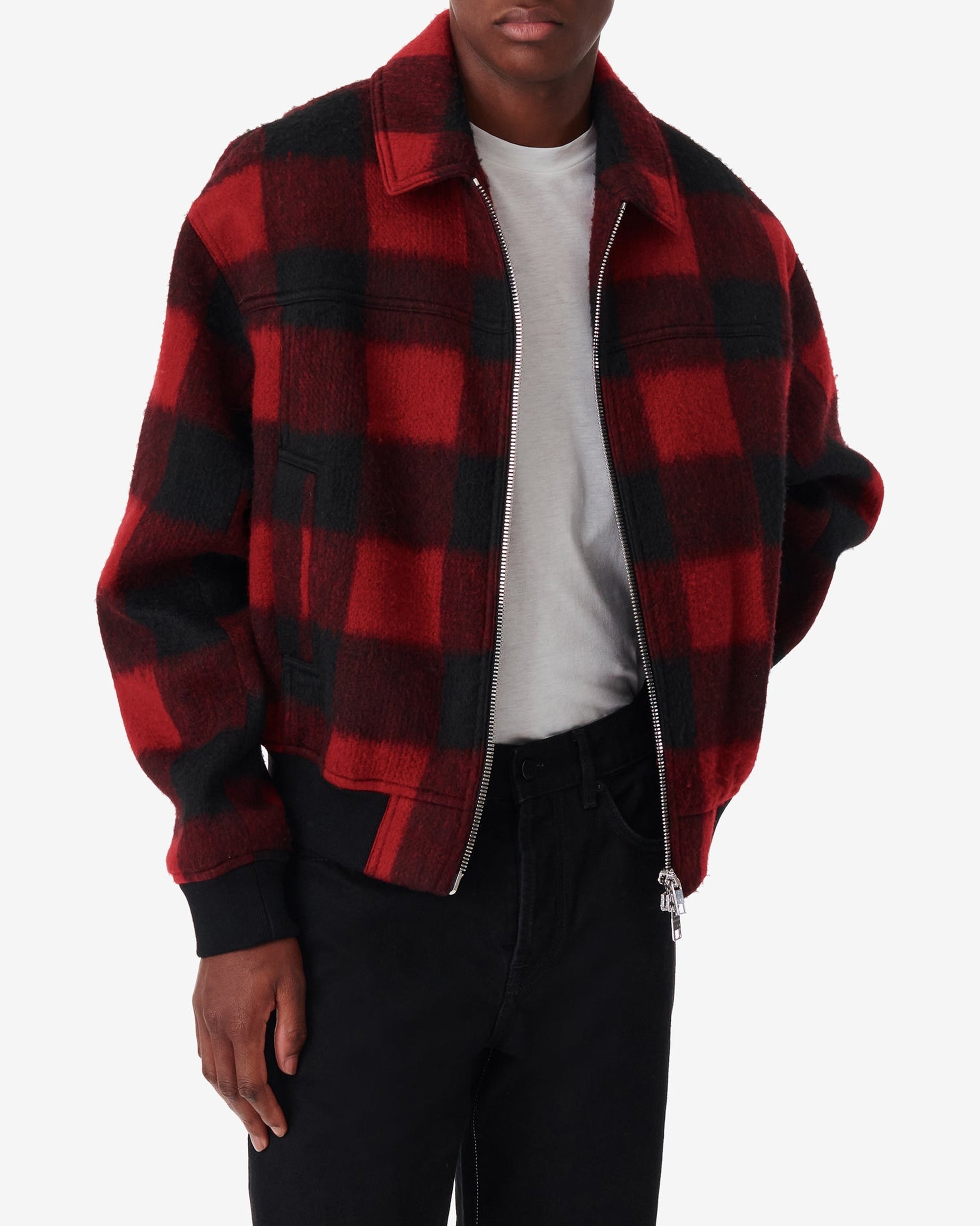 Osuko Jacket - Mixed Red