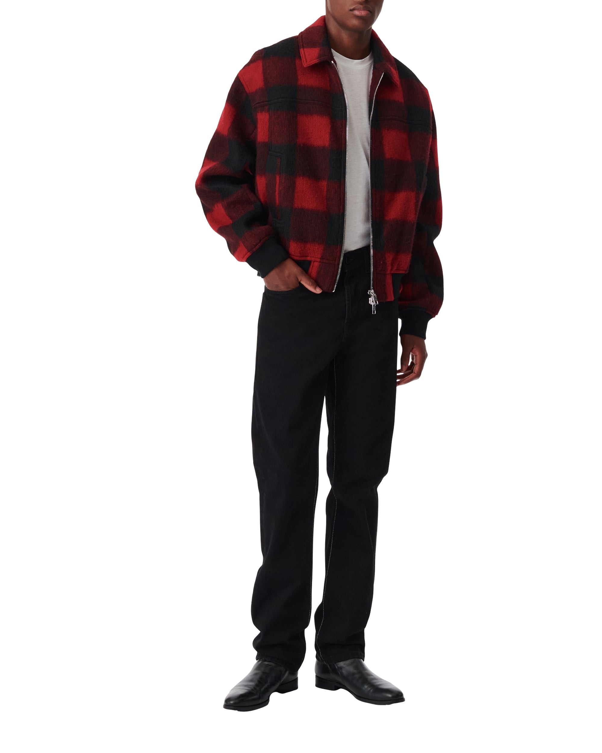 Osuko Jacket - Mixed Red
