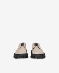 Kosmic Low Sd Derbies in leather - Beige
