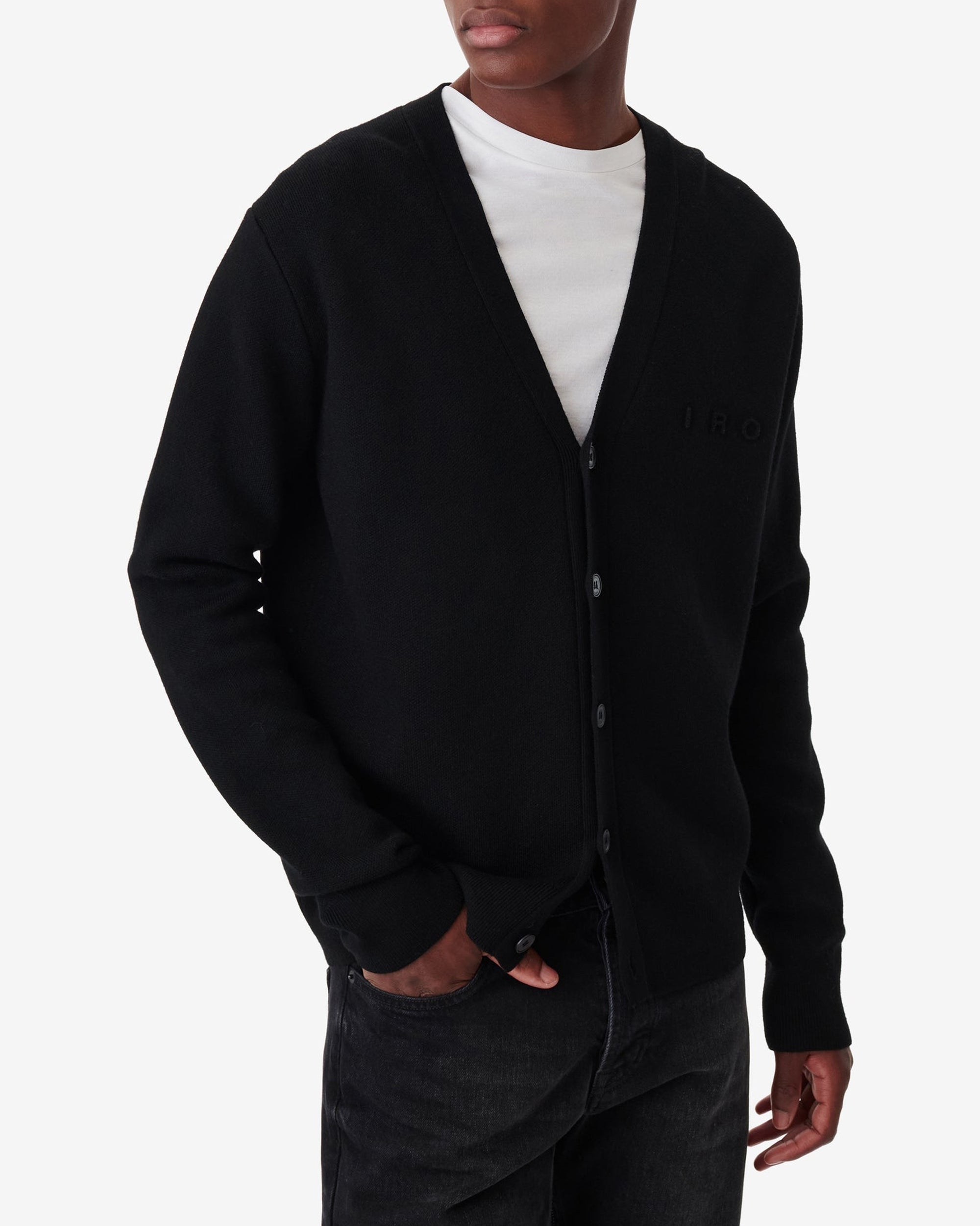 Felio wool cardigan - Black