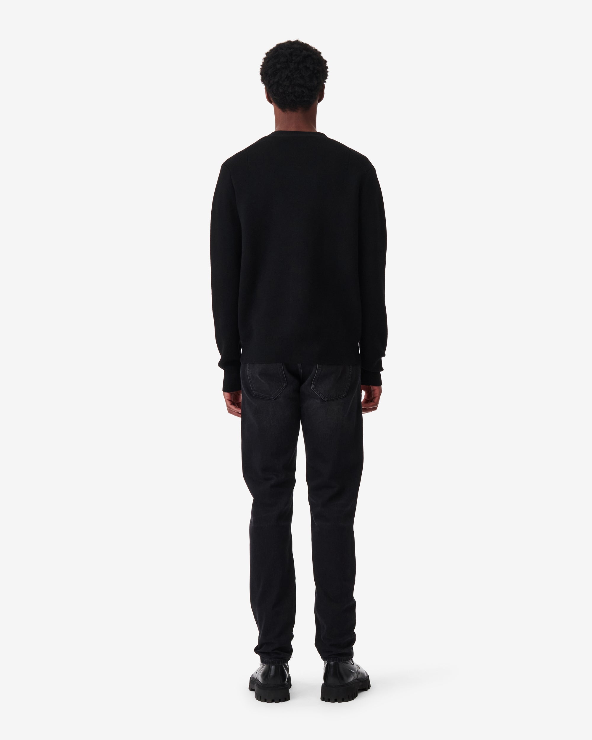 Felio wool cardigan - Black