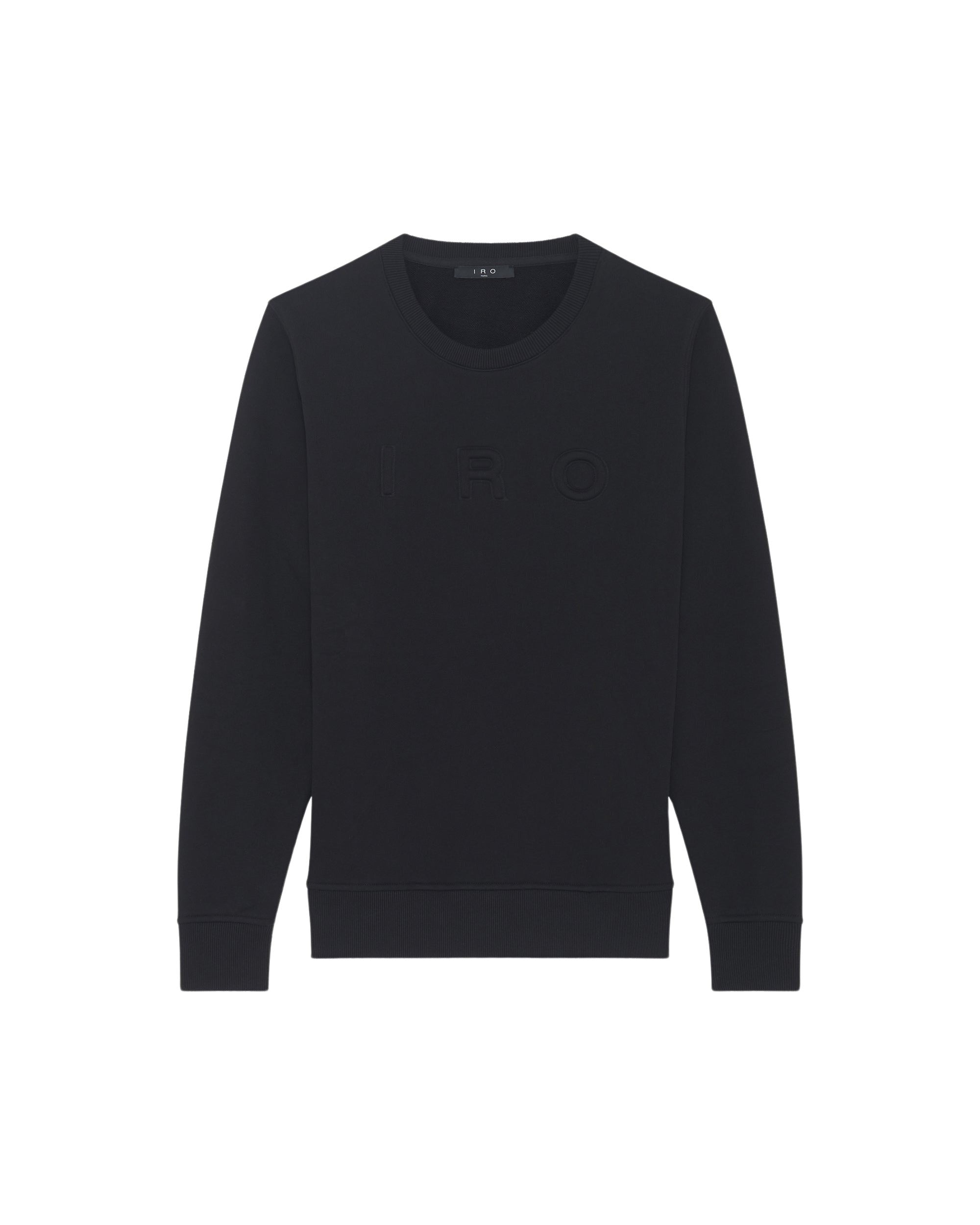 Liluye round-neck sweatshirt - Black