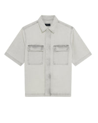 Ivera short-sleeved shirt - Bleached Grey
