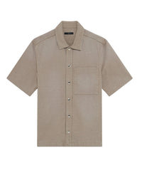 Kamil short-sleeved shirt - Mustard