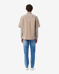 Kamil short-sleeved shirt - Mustard