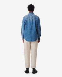 Kiro Shirt - Mid Blue Used