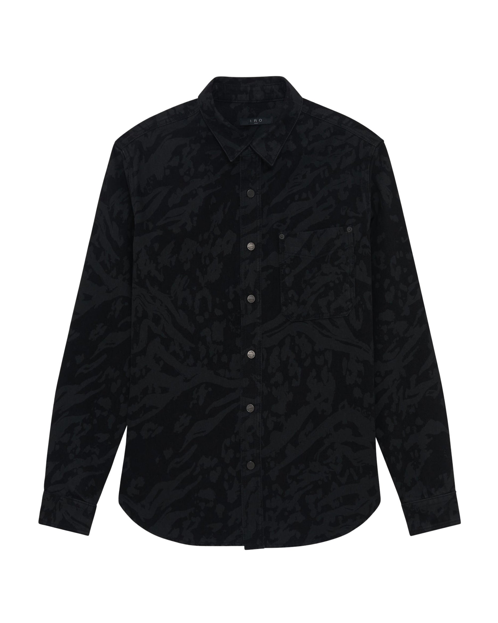 Kopino Shirt - Black Leopard
