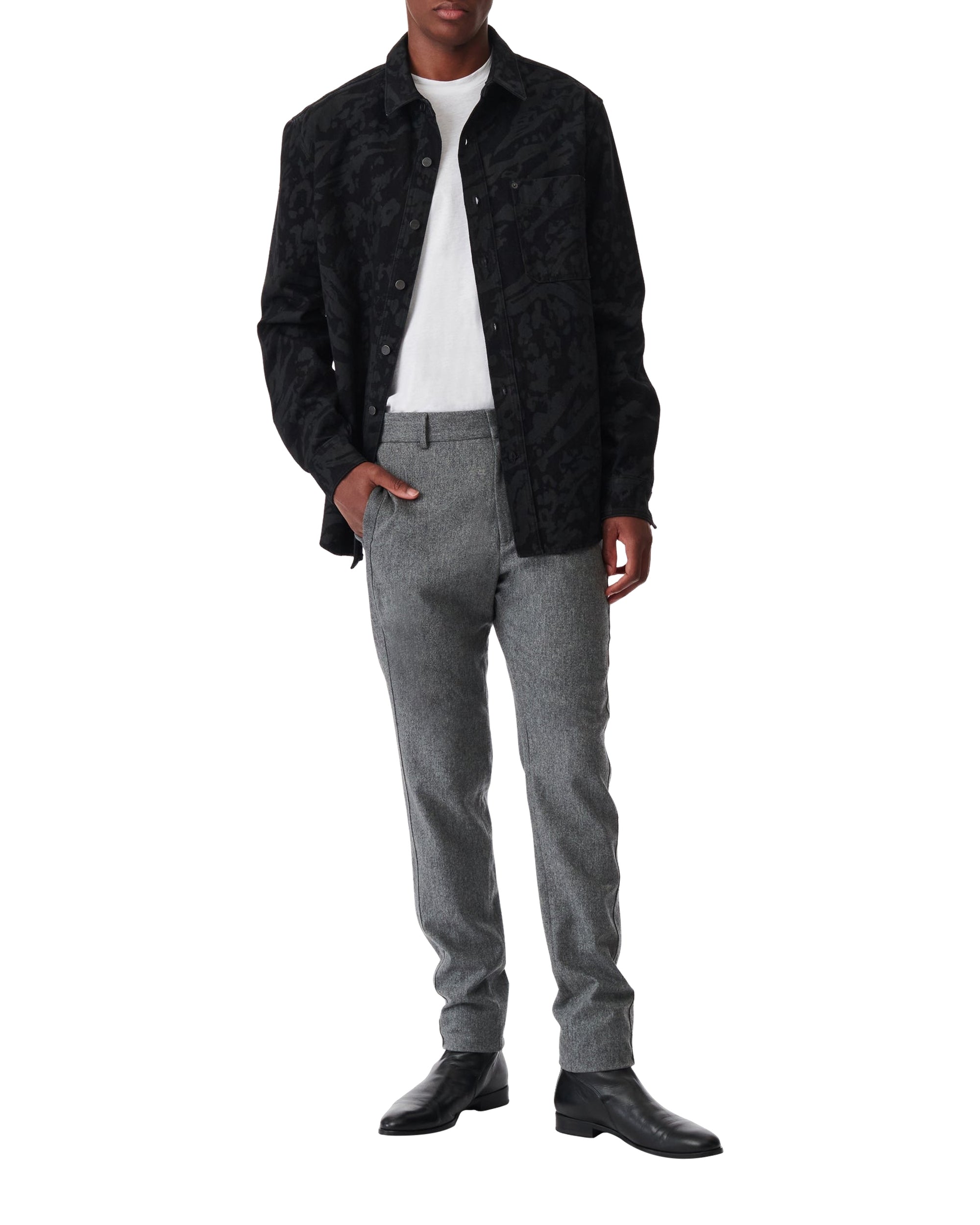 Kopino Shirt - Black Leopard
