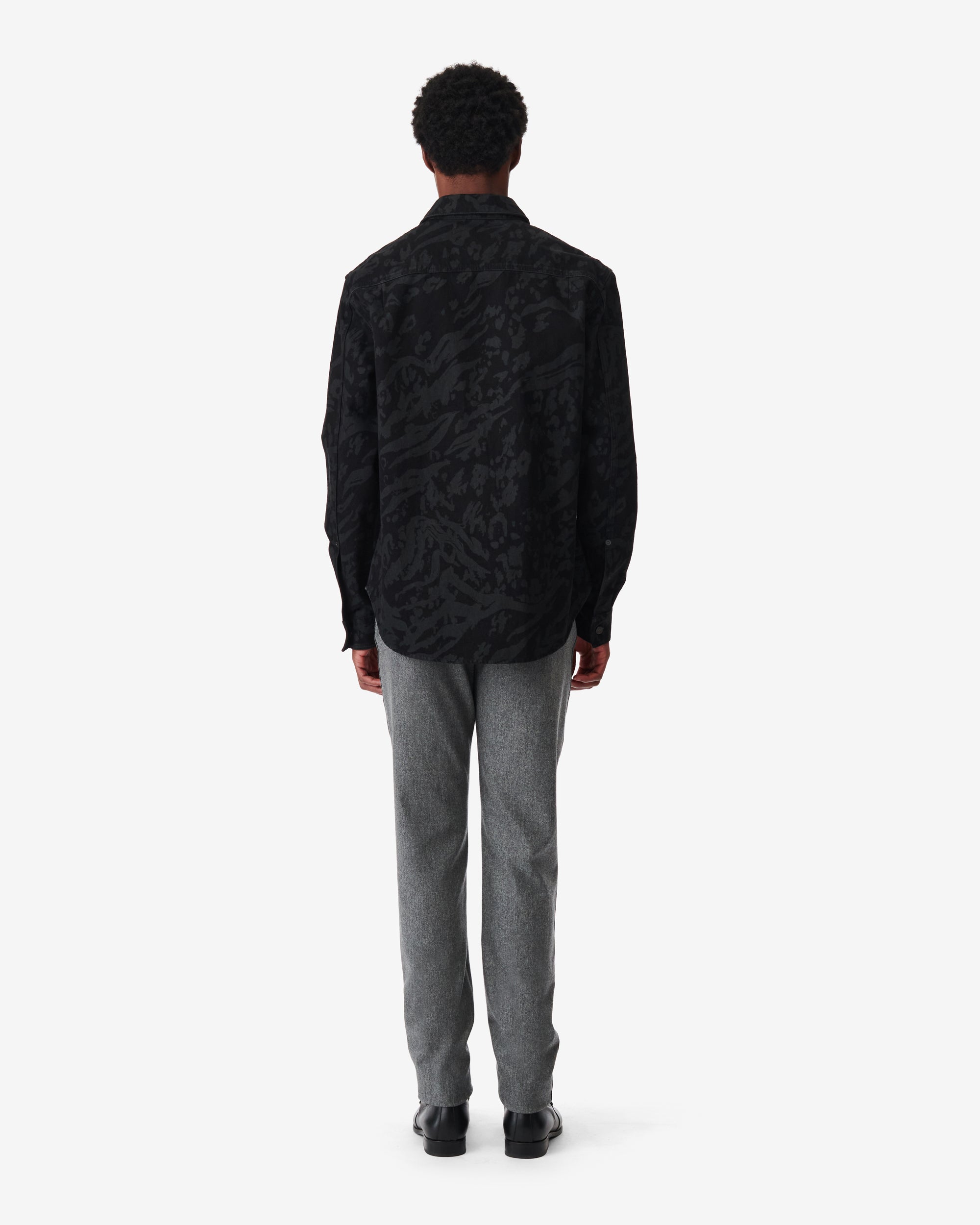 Kopino Shirt - Black Leopard