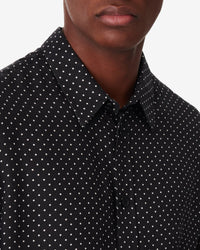 Lommi shirt - Black & Offwhite