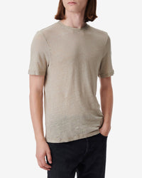 Areso linen T-shirt - Taupe