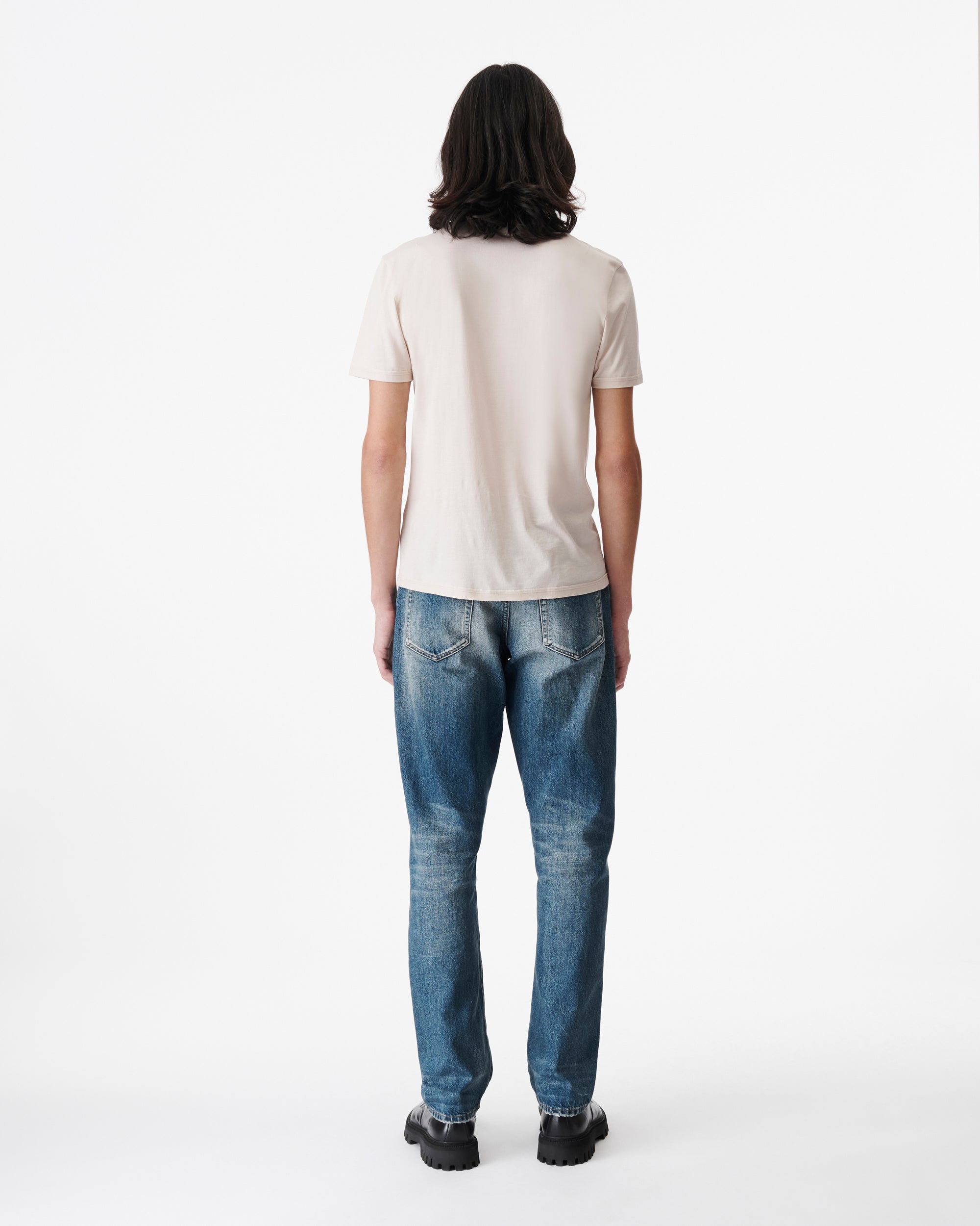 Okobo silk blend T-shirt - Light Beige