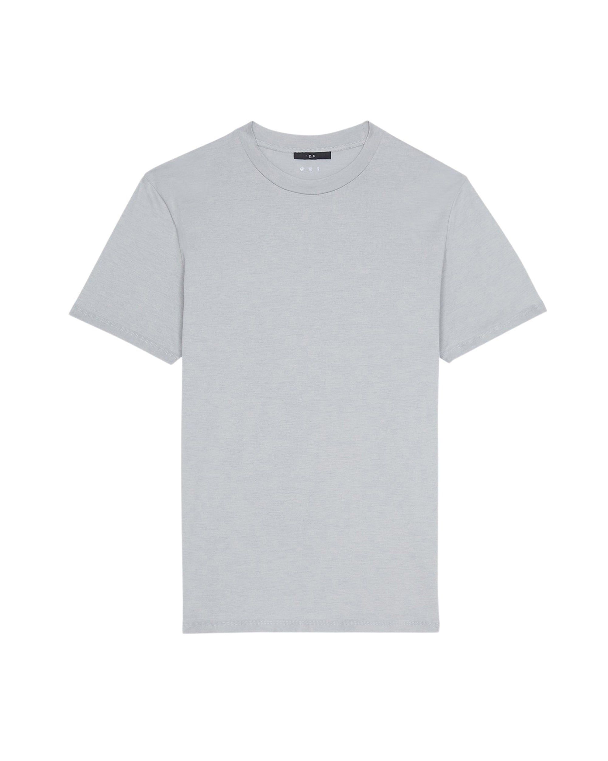 Okobo silk blend T-shirt - Dark Grey