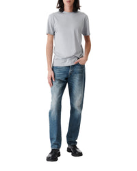 Okobo silk blend T-shirt - Dark Grey