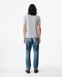 Okobo silk blend T-shirt - Dark Grey