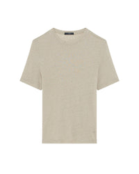 Areso linen T-shirt - Taupe