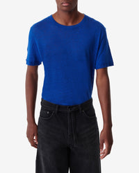Turi linen T-shirt - Indigo