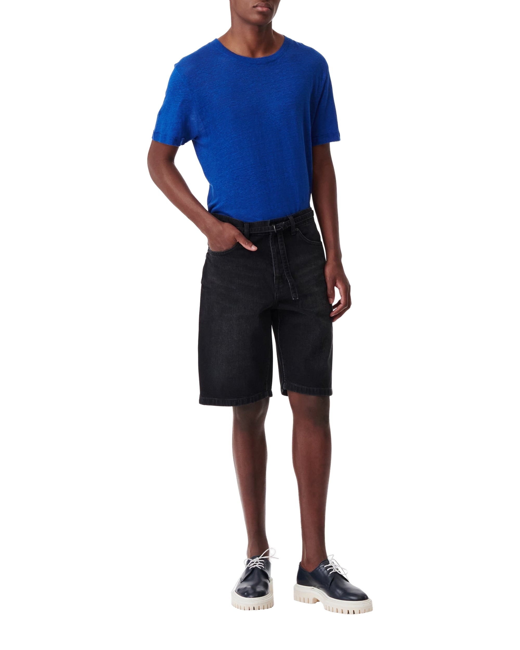 Turi linen T-shirt - Indigo