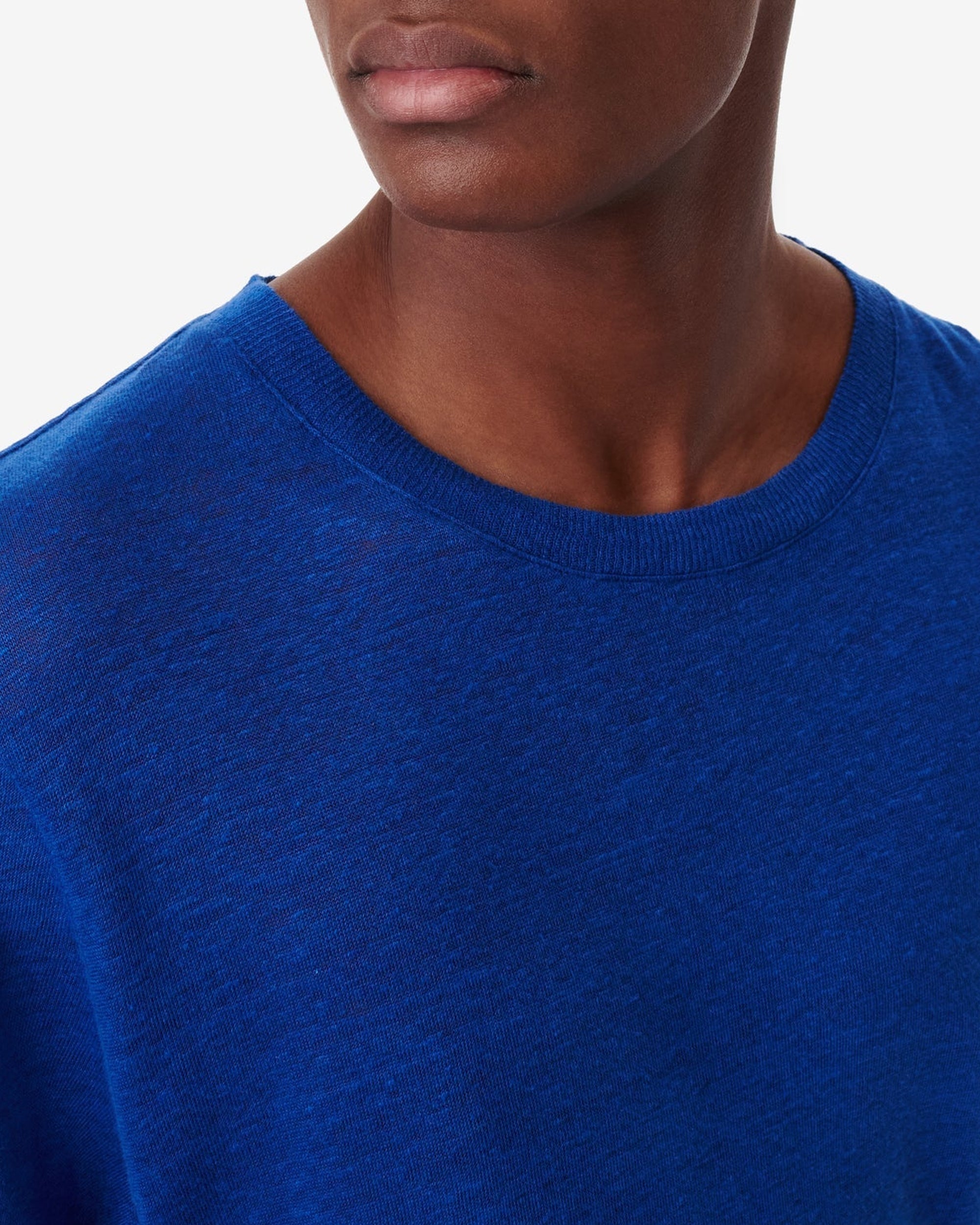 Turi linen T-shirt - Indigo