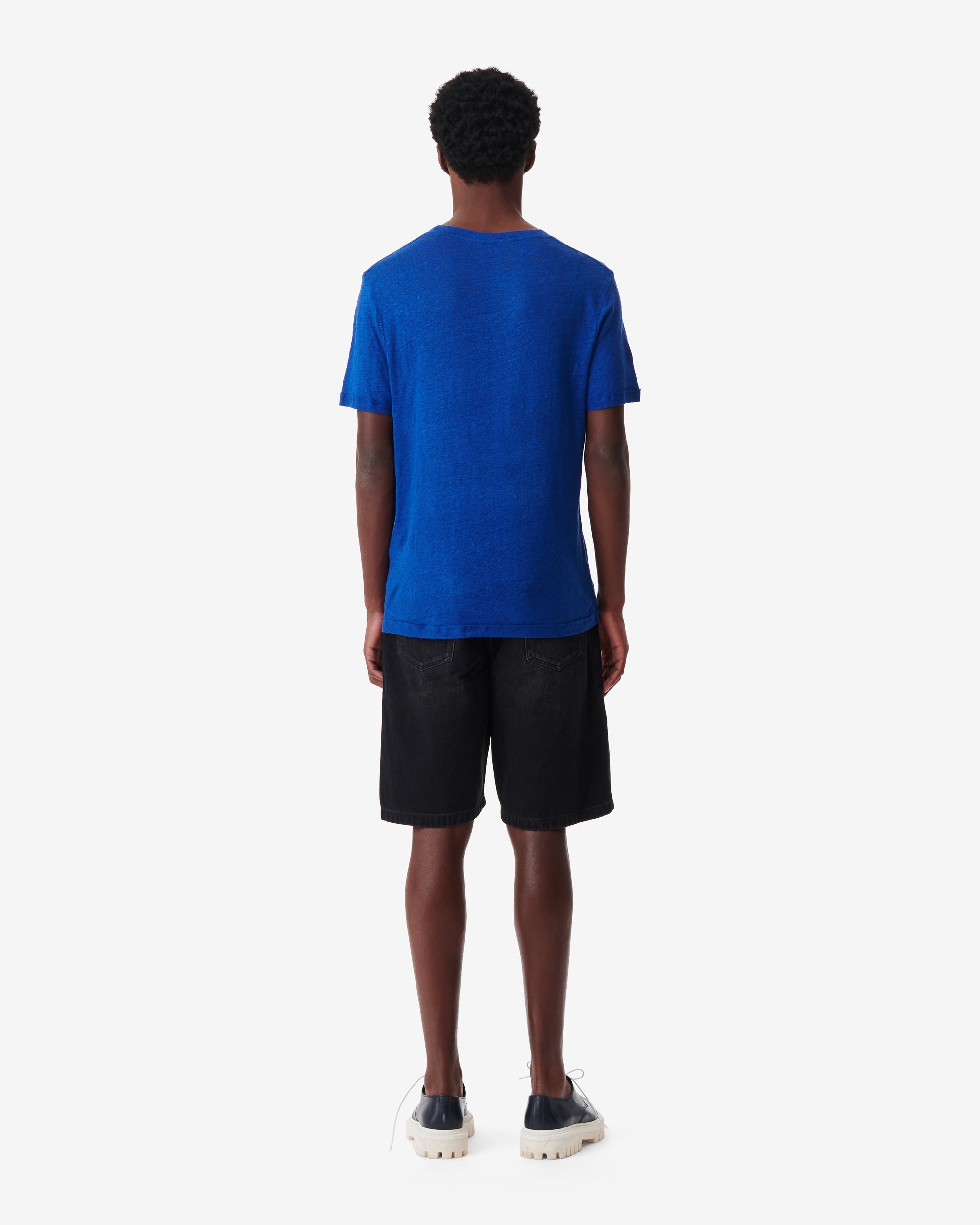 Turi linen T-shirt - Indigo