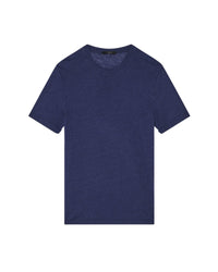 Turi linen T-shirt - Navy Blue