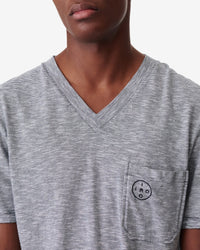 Velio T-shirt - Navy & White