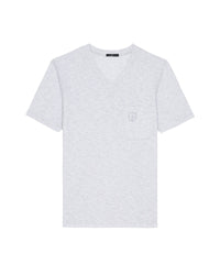 Vitto T-shirt - Pearl Grey & White