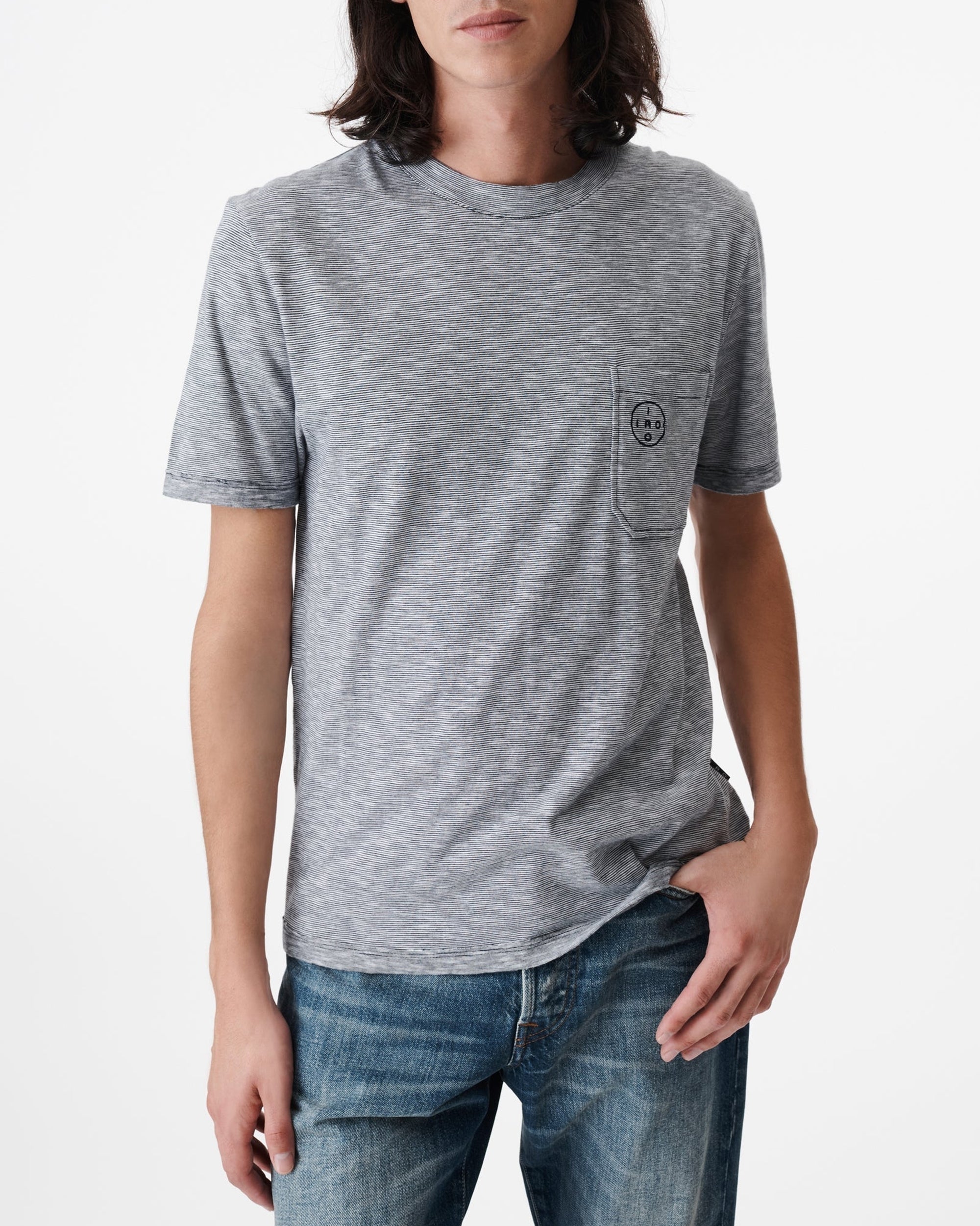 Vitto T-shirt - Navy & White