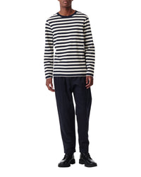 Zerdo T-shirt - Navy & Ecru