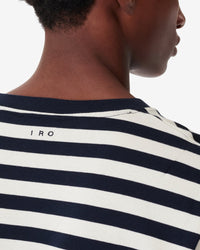 Zerdo T-shirt - Navy & Ecru